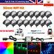 10-50pcs 50mm Wifi Half Moon Led Decking Lights Rgb Colour Changing Fence Lamps