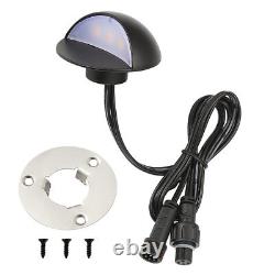 10-50Pcs 50mm WIFI Half Moon LED Decking Lights RGB Colour Changing Fence Lamps