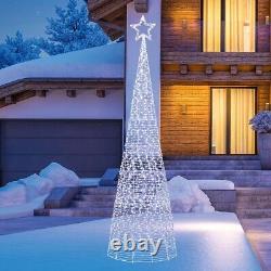 10ft (3m) LED Colour Changing Cone Tree with 2000 LED lights