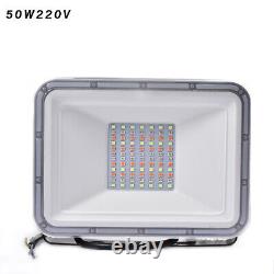 10x 50W RGB LED Flood Light Outdoor Security Lamp Memory Color Changing WithRemote
