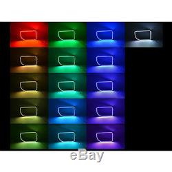 11-16 Ford F-250 Truck Multi-Color Changing LED RGB Halo Headlight Rings Set