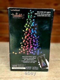 14ft (4.3m) 600 App Controlled Indoor / Outdoor Twinkly LED Lights