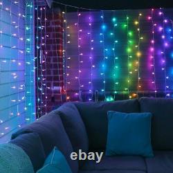 1m x 2m Twinkly Gen II (2) Smart App Controlled Christmas Curtain LED Lights