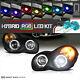 2001-2007 M-benz W203 C-class Halo Headlights Set Color Changing Led Low Beam