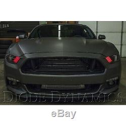 2015-2017 Ford Mustang RGBW LED Multi-Color Changing Headlight Accent DRL Set