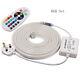 220v 5050 Rgb Led Neon Rope Strip Light 2835 Holiday Xmas Party Outdoor Lighting