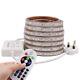 220v 5050 Rgb Led Strip Lights Dimmable Waterproof Tape Rope Light Mains Plug In