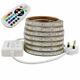 220v Rgb Dimmable Led Strip Lights Waterproof 5050 Rope Garden Decking Kitchen