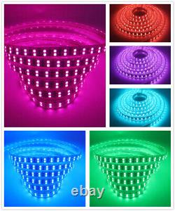 240V 220V RGB Led Strip Lights Waterproof 5050 Rope Garden Kitchen Dimmable Lamp