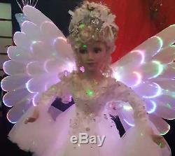 24 Moving Angel With Music and Led colour changing Lights on Wings xmas kids de