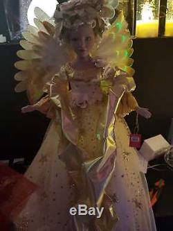 24 Moving Angel With Music and Led colour changing Lights on Wings xmas kids de