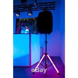 2X ADJ COLOR Changing LED Speaker Stand With Integrated LED Lights With Remote