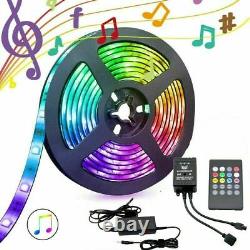 3528 5050 RGB LED Strip Lights Colour Changing Tape Cabinet Lighting Party Decor