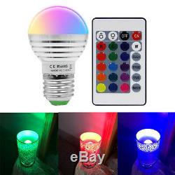 3W 5W 10W E27/E14 RGB LED Light Bulb Color Changing Energy Saving+Remote Control