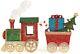 48 In. Mesh String Train Set Christmas Decoration With 200 Warm White Led Lights