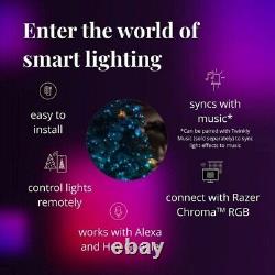 48m 600 App Controlled RGB LED Smart Christmas Lights from Twinkly