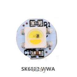 4-Pin WS2812B sk6812 LED Chip Heatsink Board 5V 5050 RGB WS2811 IC Built-in RGBW