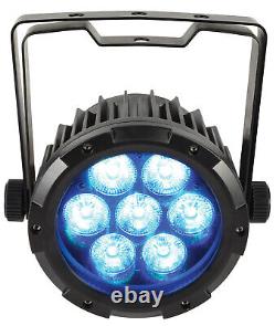 4 x QTX HIPAR100 LED Outdoor Par Exterior Colour Changing DMX RGBWA