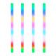 4x Equinox Pulse Tube Led Rainbow Colour Changing