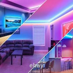 50 Rolls of 16.4ft RGB Led Lights for Bedroom for Room Home Party Decoration 12V