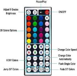 5M 600 LED Strip Light 5050 RGB Colour Changing Tape Cabinet Kitchen TV Lighting