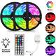 5-100m Led Strip Lights 5050 Smd Rgb Indoor Flexible Lamp With 44 Key Ir Remote