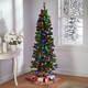 5-foot Pre-lit 200 Led Color-changing Lights Pencil Christmas Tree