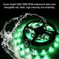 5m LED STRIP LIGHTS 5050 RGB COLOUR CHANGING TAPE UNDER CABINET