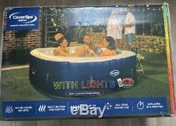 6 Person Hot Tub with Colour Change LED Lights CleverSpa Belize