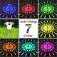 8 Pack Garden Stakes Led Solar Lights, 7 Colour Changing Auto On/off Sun Powered