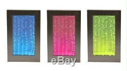 95cm Hanging Bubble Water Wall, with Colour Changing LED Lights Indoor Use