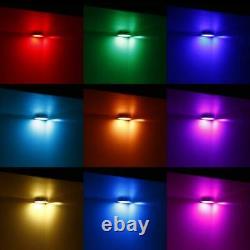 AIBOO RGB Color Changing LED Under Cabinet Lights Kit 8 Packs of 8