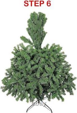 Artificial Fibre Optic Green Christmas Tree Pre-Lit Color Changing Led Lights