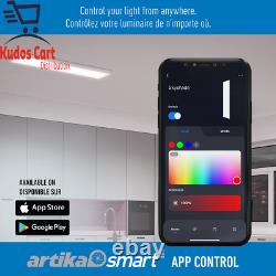 Artika Skyshade Smart LED Light Panel Remote Control Dimmable Colour Changing