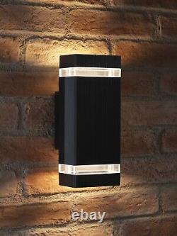 Auraglow Remote Control Colour Changing LED Double Up & Down Outdoor Wall Light