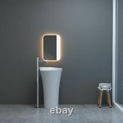 Bathroom Smart Mirror Colour Changing LED Defogger 3000k 4000k 6000k 600 x 400mm
