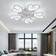 Bluetooth App And Remote Control Led Ceiling Fan Light Dimmable Chandelier Lamp