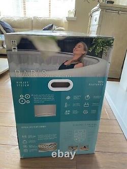Brand NEW Lay Z Spa PARIS 4-6 Person Hot Tub With LED Lights + Freeze Shield