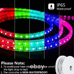 Brillihood Flexible LED RGB Rope Light Strip, Multi Color Changing SMD 5050 Leds