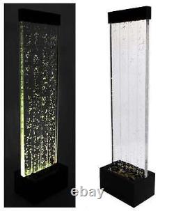 Bubble Water Wall with Colour Changing LEDs Indoor Use by Fluid