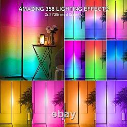 COLAZE LED Floor Lamp RGB Color Changing LED Floor Lamp +White Daylight Light
