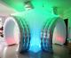 Camera Shape Inflatable Photo Booth Tent 2 Doors Led Strip Lights Color Changing