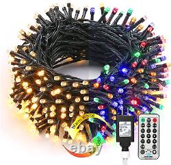 Christmas Lights 65.67ft 200Led Tree Color Changing 11function Warm White & MORE