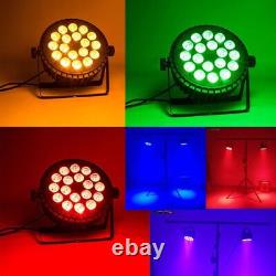 Color Changing DJ Party 18x12w UV Par Lighting RGBW LED Stage Light