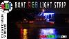 Color Changing Led Light Strip On Boat