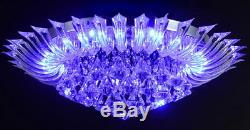 Color changing led chandelier ceiling pendant lamp light illumination remote RC