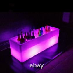 Colour Changing LED 120cm x 40cm x 40cm Ice Box Trough Champagne, Wine or Beer