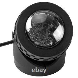 Colour Changing LED Submersible Garden Pool Fountain Lamp Underwater Spot Lights