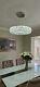 Crystal Led Wheel Pendant Ceiling Light-colour Changing Dimmable+ Remote
