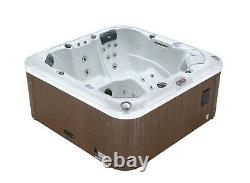 DEMO CAMBRIDGE 5-Person Hot Tub Spa 34 Jet Aromatherapy LEDs Bluetooth Waterfall
